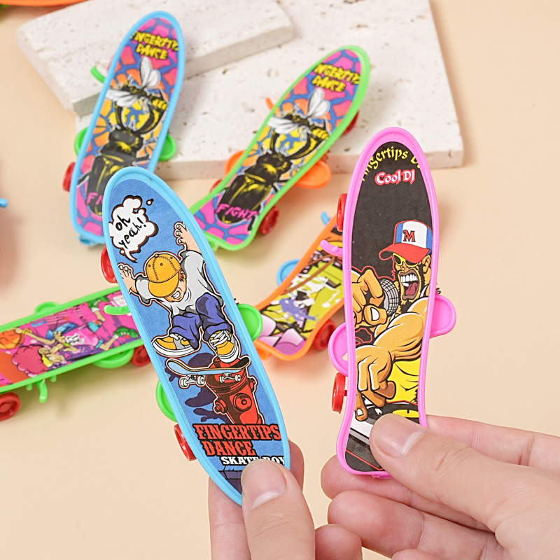 Ejection scooter, children's educational toys, press ejection car, wind-up toy, kindergarten prize gift 4