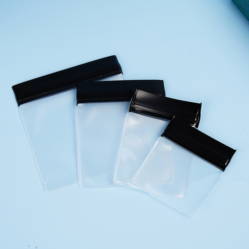 eva jewelry storage bag customized pvc jewelry dustproof and anti-oxidation jewelry sealed bag travel portable bag customized 10