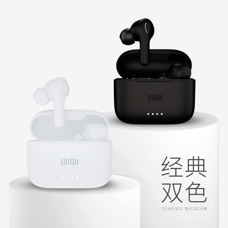 True wireless TWS Bluetooth headphones binaural in-ear sports heavy bass noise reduction high quality stereo sound