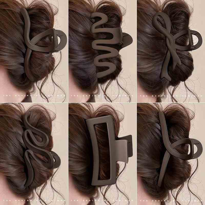 Hairpin for women's back of head 2025 new style hairpin large shark clip high-end hairpin hairpin hairpin