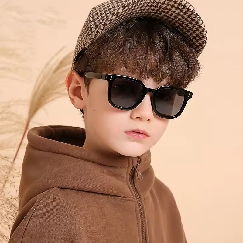 Korean style trendy children's sunglasses boys' anti-UV sunglasses girls' sunshade sunglasses children's glasses