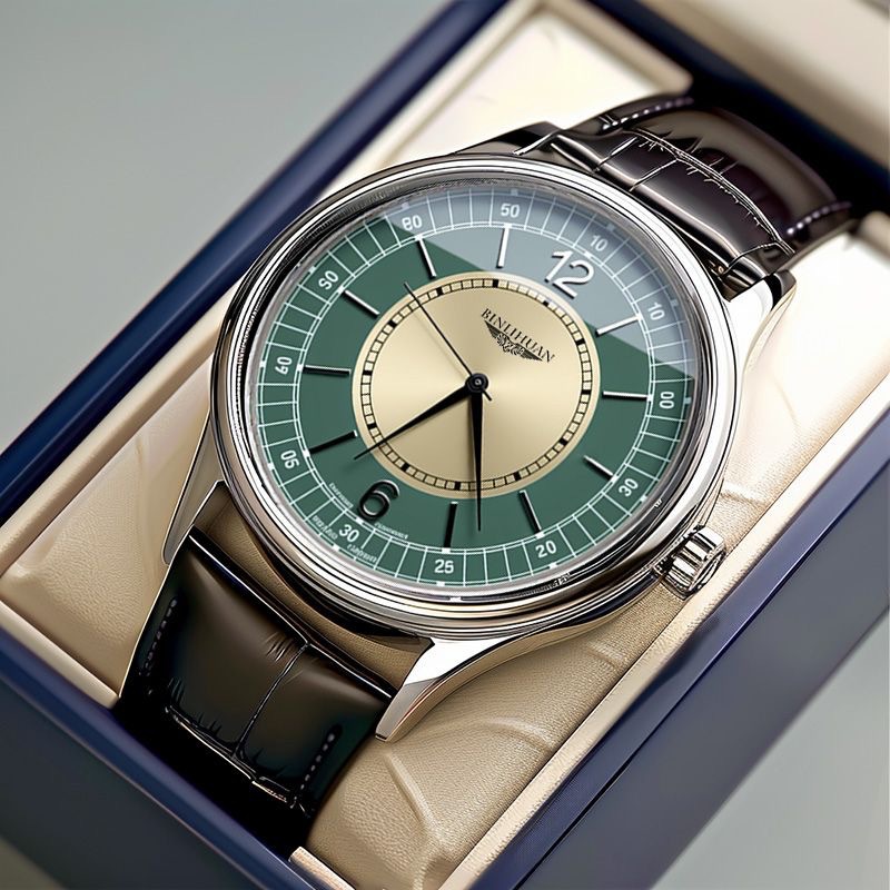 Popular fashion business belt simple men's watch men's casual retro dial student quartz watch wholesale