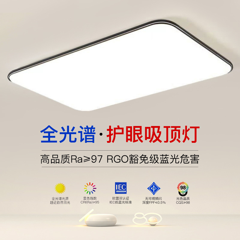 2026 New LED Ceiling Lamp Room Bedroom Lamp Living Room Lamp Hall Modern Simple Atmosphere Zhongshan Lamps