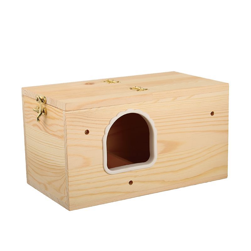 Special breeding box for parrots, warm black phoenix, tiger skin and peony hatching nest, hanging bird's nest and birdcage accessories inside and outside the hatching nest.