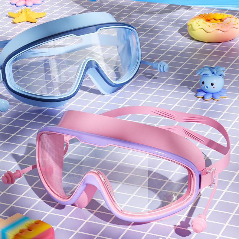 Hair shampoo artifact, baby waterproof glasses, children's baby bath waterproof cap, swimming child shampoo goggles, goggles