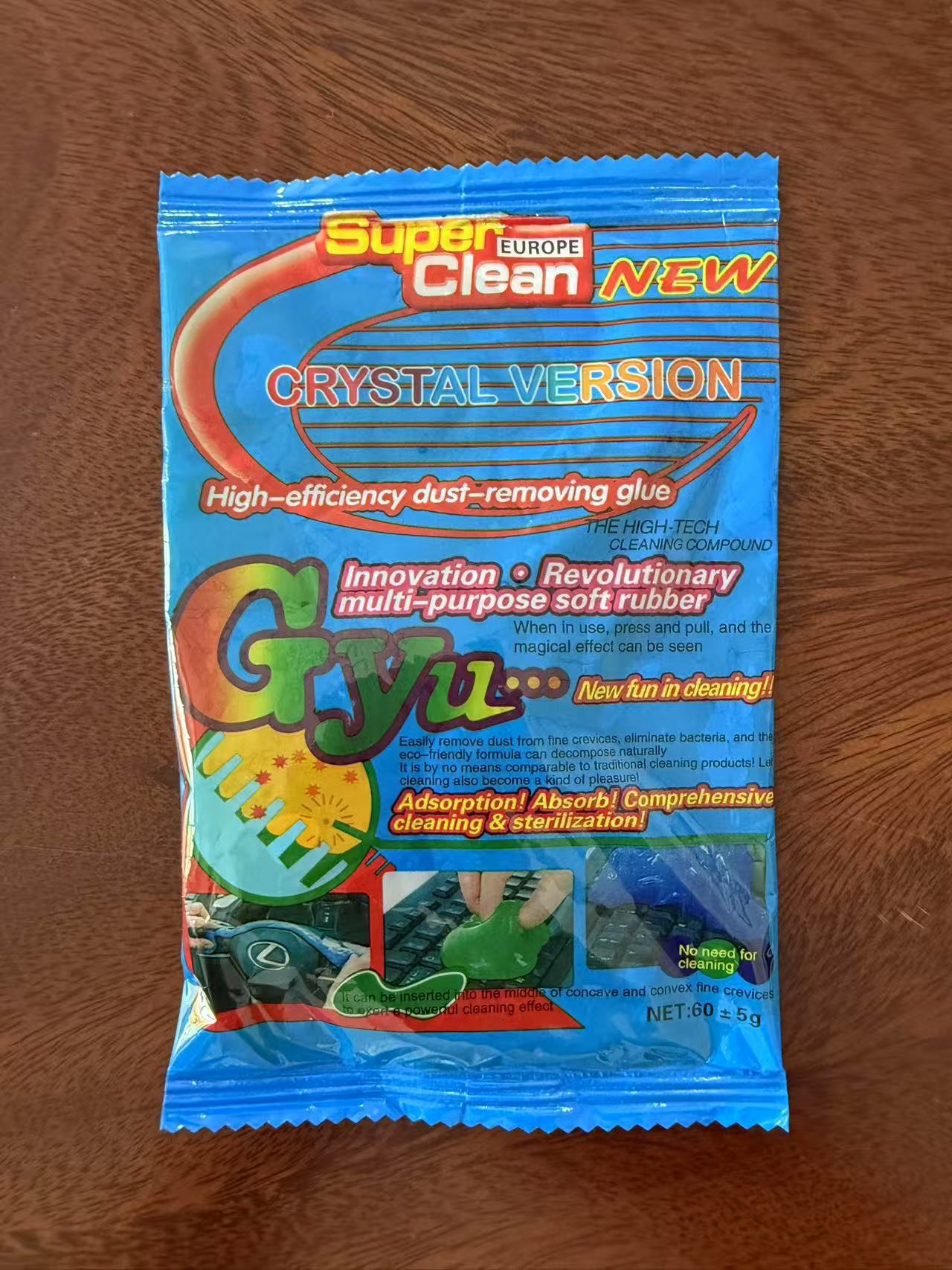 Multifunctional Chinese and English cleaning soft glue car dust cleaning mud computer keyboard magic dust removal glue manufacturer wholesale 9