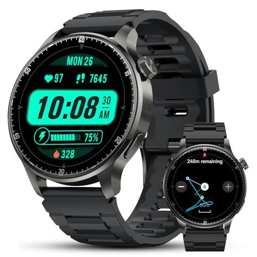 L7 Smart Watch 1.52inch Bluetooth Call Heart Rate Blood Pressure GPS Positioning Deep Waterproof Smart Wearable