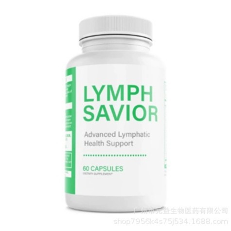 Cross-Border Hot Selling 60 Capsules Lymphatic System Supplement Advanced Lymphatic Health Support Supply for Hair Straightening