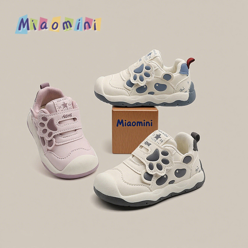 2025 Autumn New Children's Sports Shoes 1-3 Years Old Baby Toddler Shoes Soft Sole Boys and Girls Baby Shoes Functional Shoes