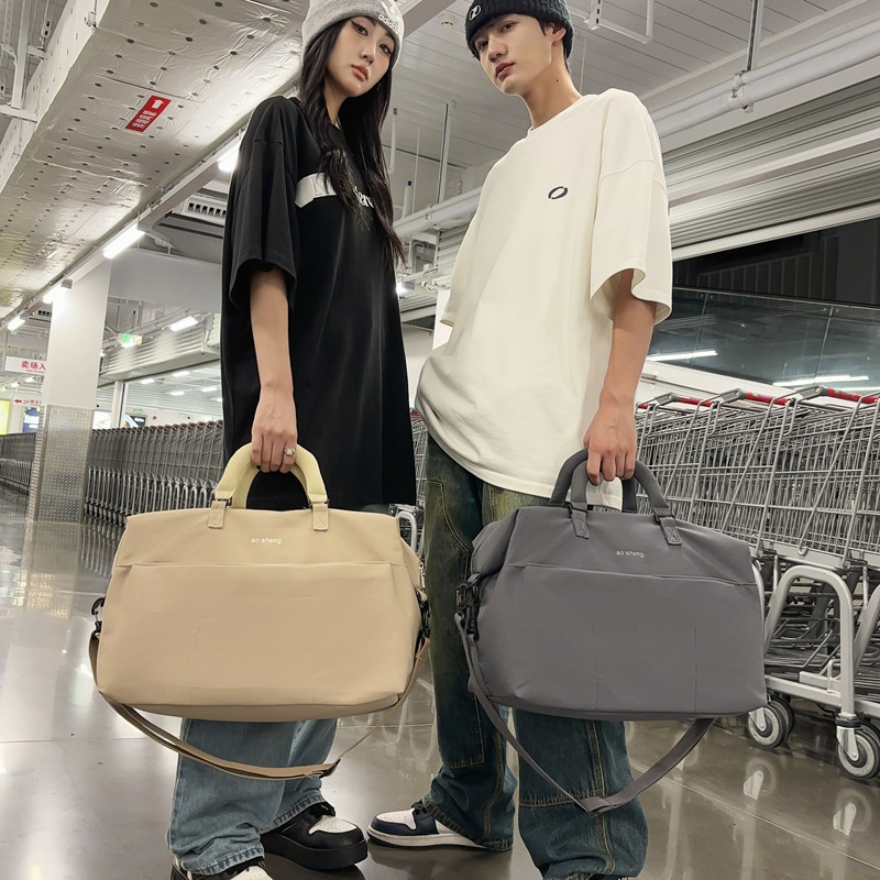 Business travel handbags, cross-border short-distance travel bags, men's and women's large-capacity luggage bags, sports backpacks, fitness bags