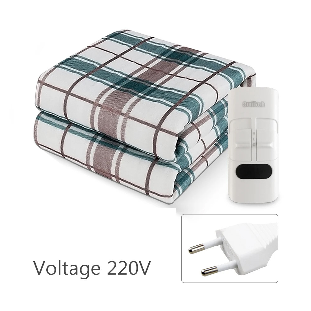 European and British electric blankets single and double electric mattress heating blankets cross-border heating blankets heating pads CE/ECM/LVD