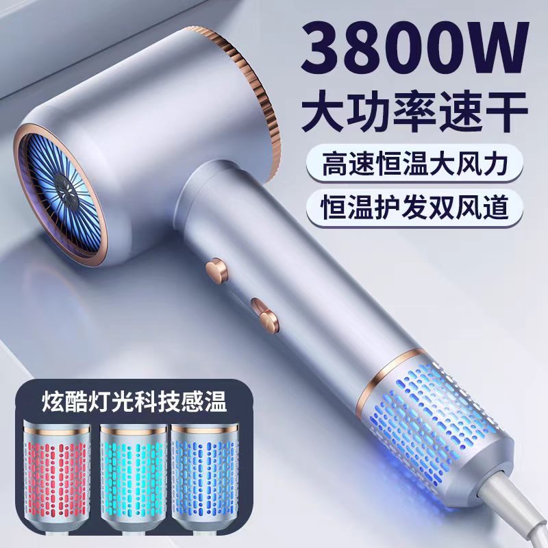 German hair dryer for home hair salons and barber shops with high power, high wind, quick drying, negative ion hair care and mute