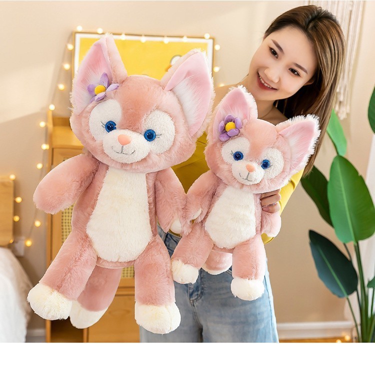 Cute little fox rag doll Lina Belle same style doll plush toy doll children's holiday gift wholesale