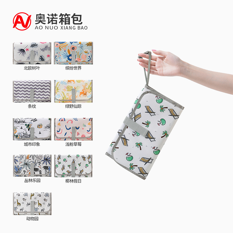 New diaper pad, baby diaper changing pad, baby waterproof diaper pad, portable diaper pad for outdoor travel and baby walking