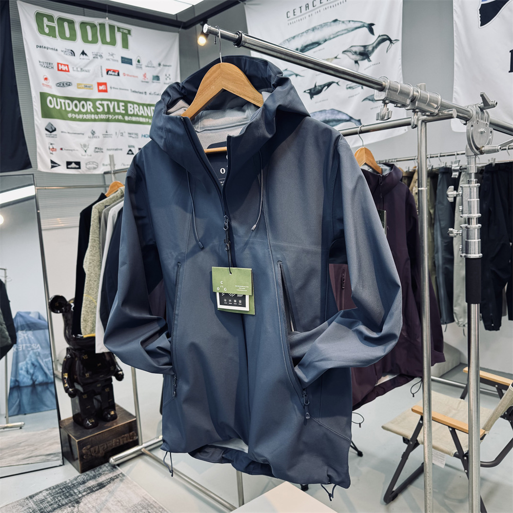 Thousand Yuan Level Replacement Fully Laminated Windproof and Water-Repellent Men's and Women's Commuting Outdoor Soft Shell Jackets