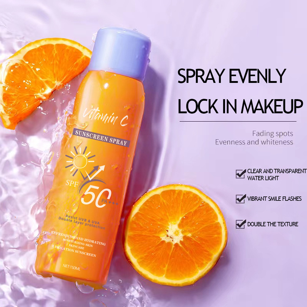 Sunscreen spray, anti-UV, whole body refreshing, high-power sunscreen spray, isolation emulsion, sunscreen SPF50PA+++