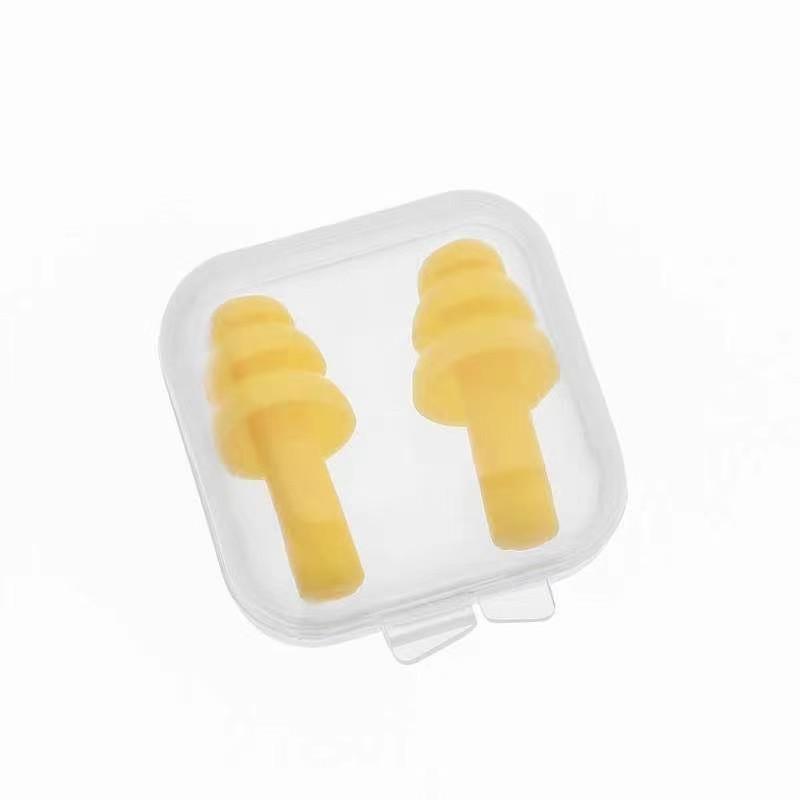Distribution anti-noise earplugs Christmas tree earplugs sleep study work silicone waterproof earplugs sound isolation earplugs 6