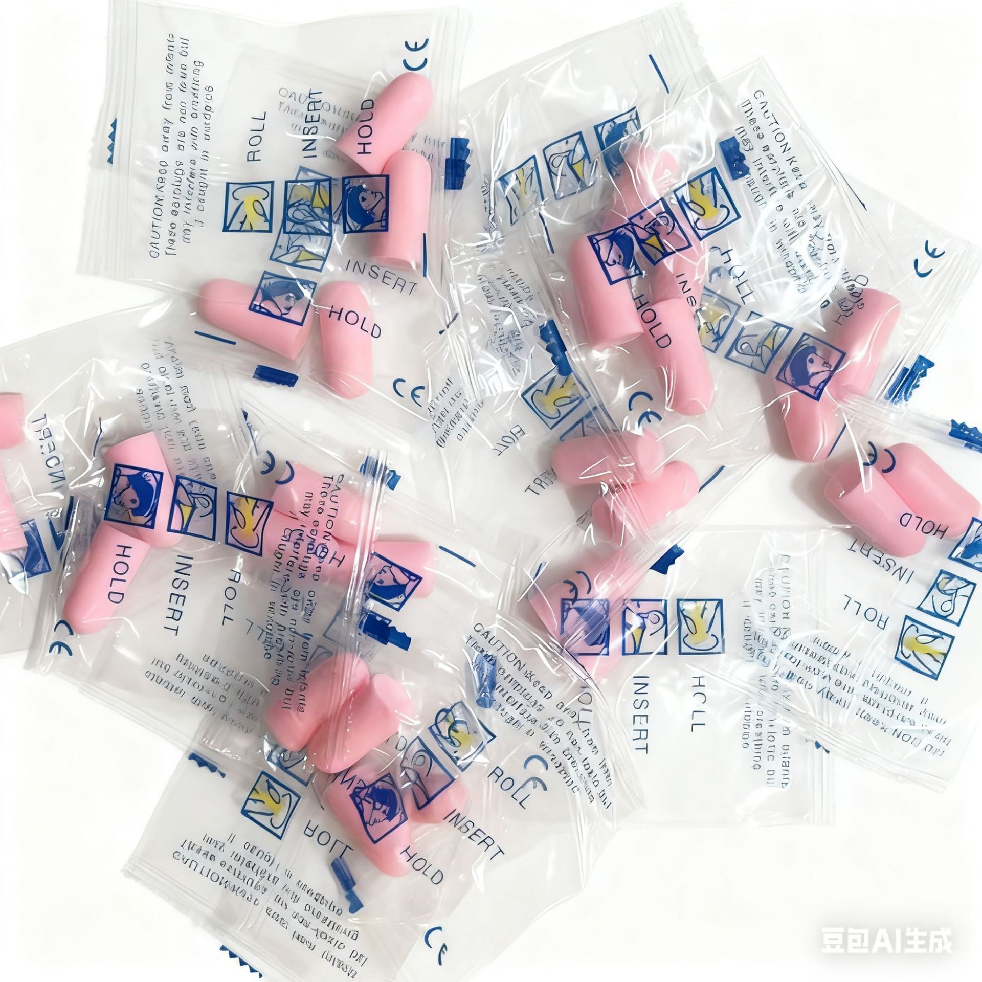 Distribution anti-noise earplugs Christmas tree earplugs sleep study work silicone waterproof earplugs sound isolation earplugs 10