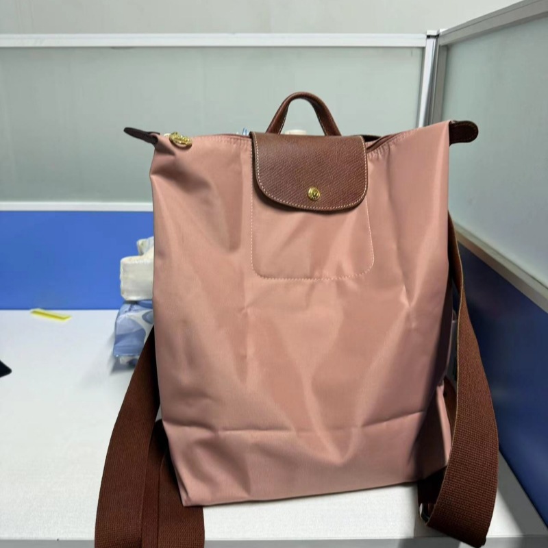 French Longchamp Bag New Upgraded Version Nylon Large Backpack Lightweight Folding Backpack Large Capacity Waterproof Leisure