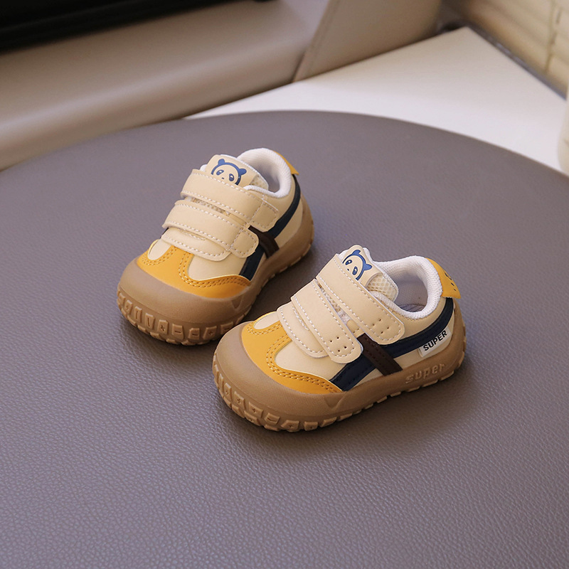 2026 Spring and Autumn New Baby Functional Shoes for Men and Women Baby Indoor Soft Sole Anti-Slip Toddler Shoes Casual Sports Shoes