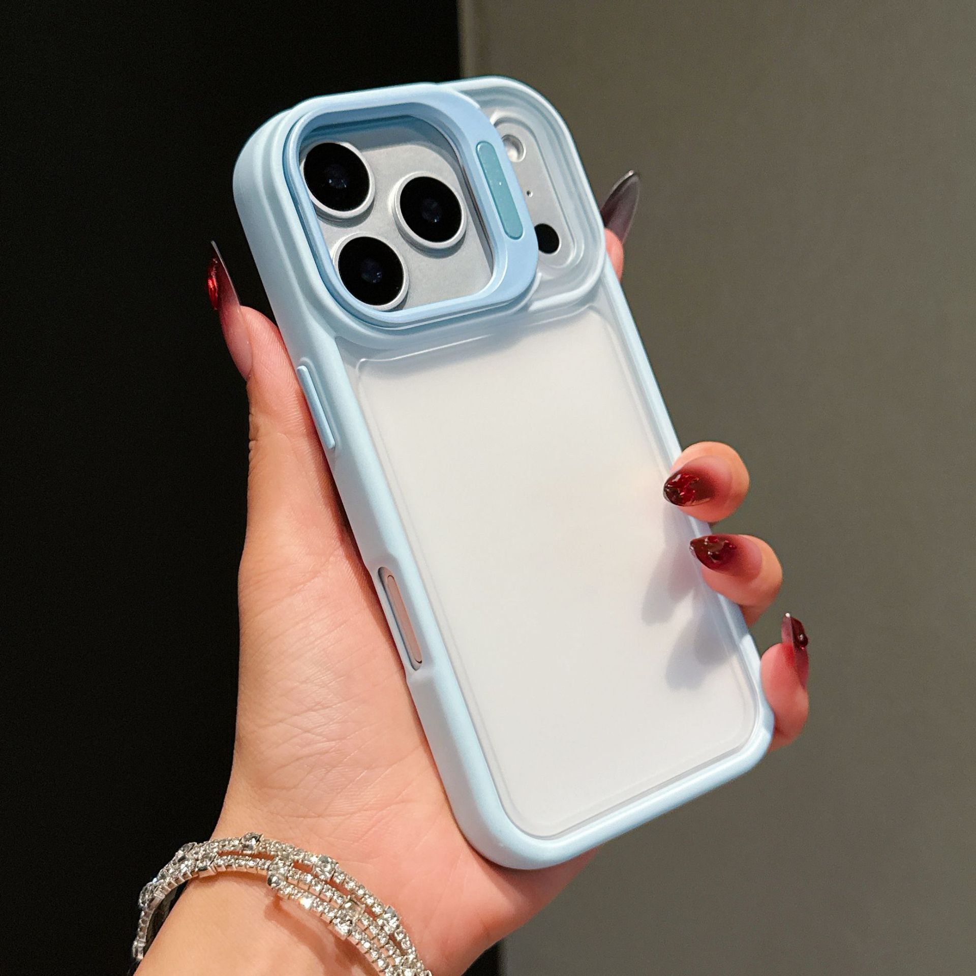 17 Suitable for iPhone17promax lens bracket 17pro mobile phone case 16promax groove glue 16pro