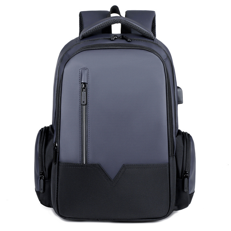 Computer bag, simple casual school bag, business trip backpack, thin business backpack, portable school bag tool