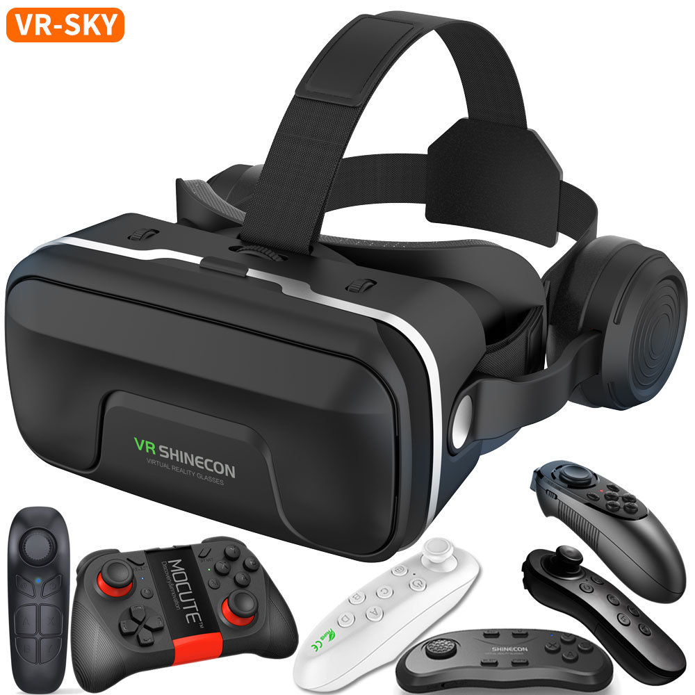 Cross-border popular VR SHINEOCN VR glasses Qianhuan Magic Mirror 12th generation headset version virtual reality 3D glasses