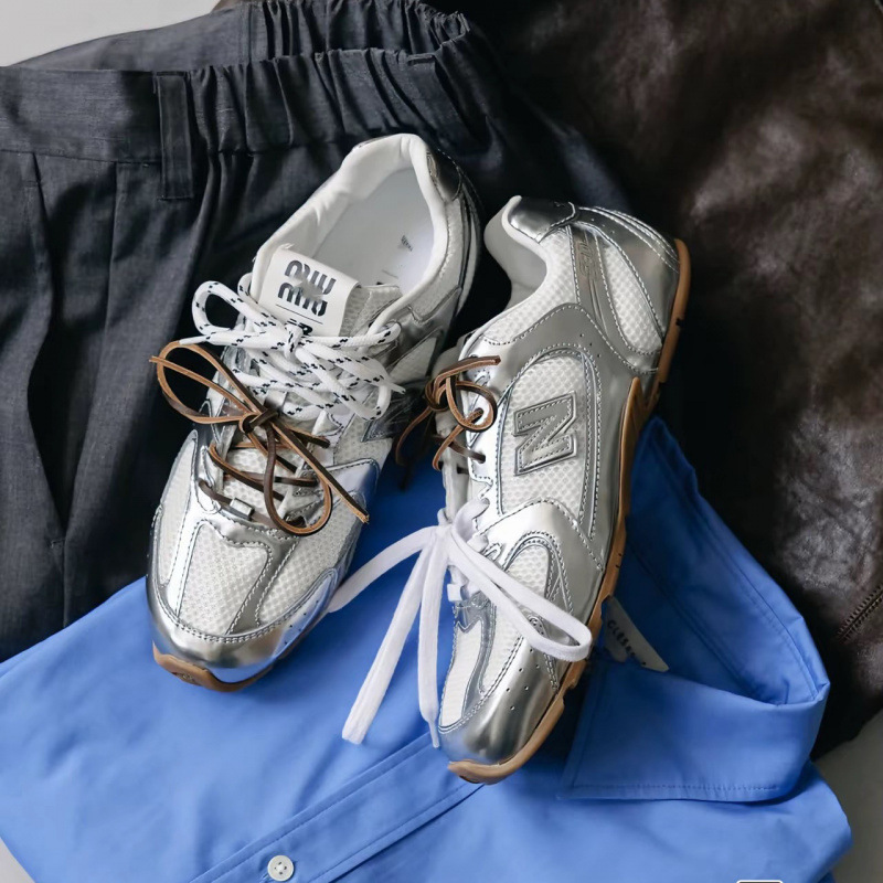 Pure original NB530 Miu moral training shoes mesh breathable versatile Forrest Gump shoes women's retro casual sports jogging shoes