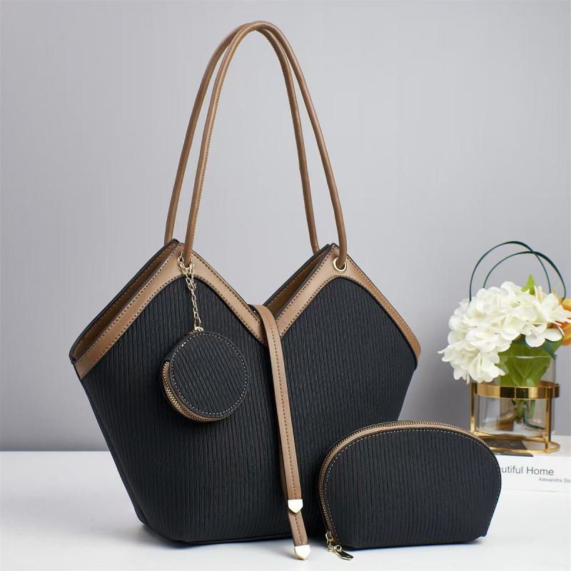 Large bags, women's bags, tote bags, versatile temperament, new Korean style handbags, shoulder bags, crossbody bags, women's bags