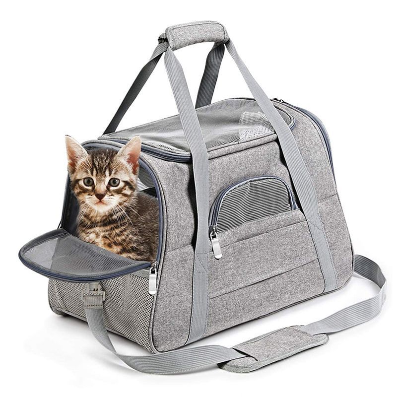 Pet bag portable cat bag outing bag portable pet bag breathable cat outdoor travel car small dog bag