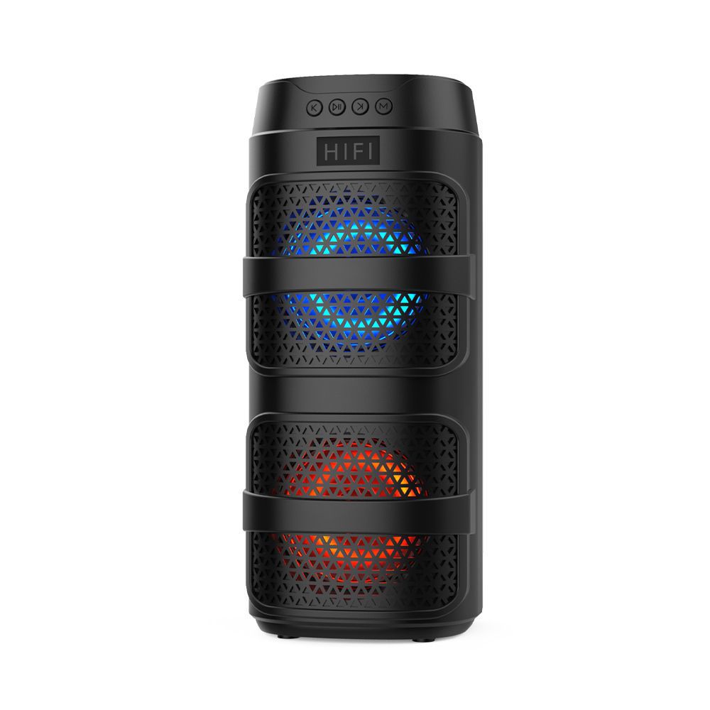 Hot special price dual speaker Bluetooth speaker 16W outdoor portable USBTF card mini audio MP3 player