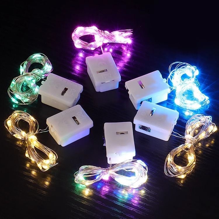 Light strips, colored lights, light strings, copper wire lights, flowers, gifts, cakes, Christmas decoration lights, ambient lights, waterproof light string lights 4