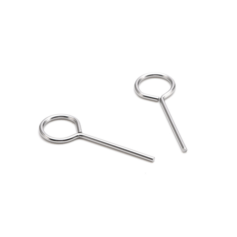 Mobile phone card extractor suitable for Apple Android card extractor SIM card extractor stainless steel hard top card pin accessories 4