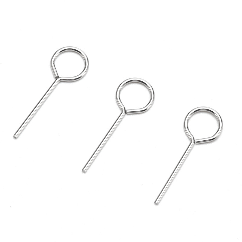 Mobile phone card extractor suitable for Apple Android card extractor SIM card extractor stainless steel hard top card pin accessories 5