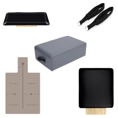 Pilates accessories core bed square box foot pedal springboard pull ring pull rope semi-elevated shelf Pilates mat spring