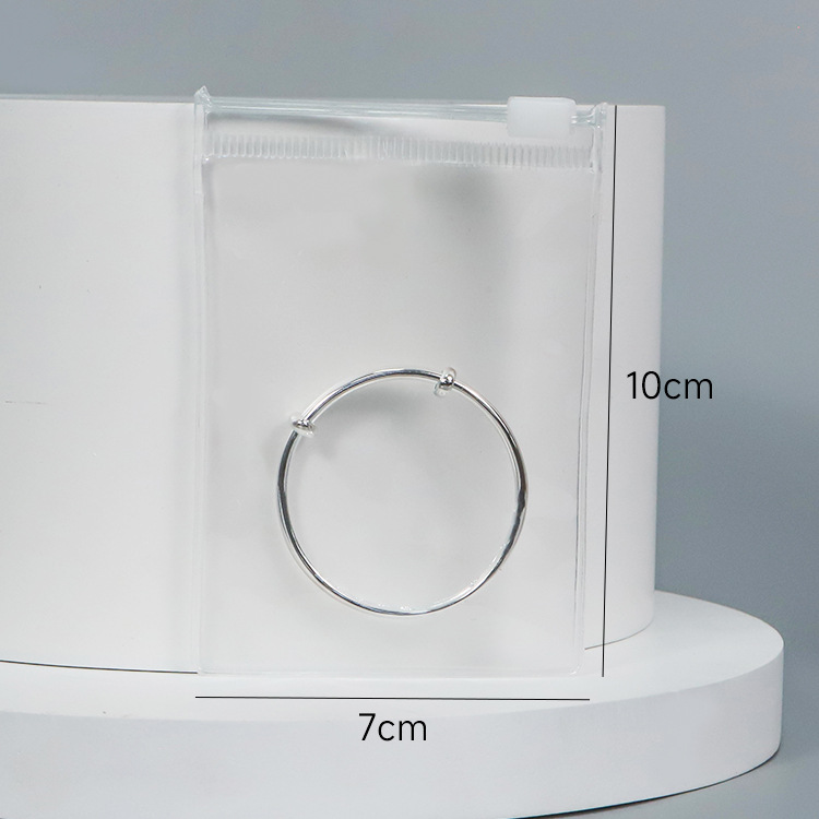 PVC scarf hat towel storage bag transparent dustproof zipper bag personal clothing travel organizing packaging bag 8