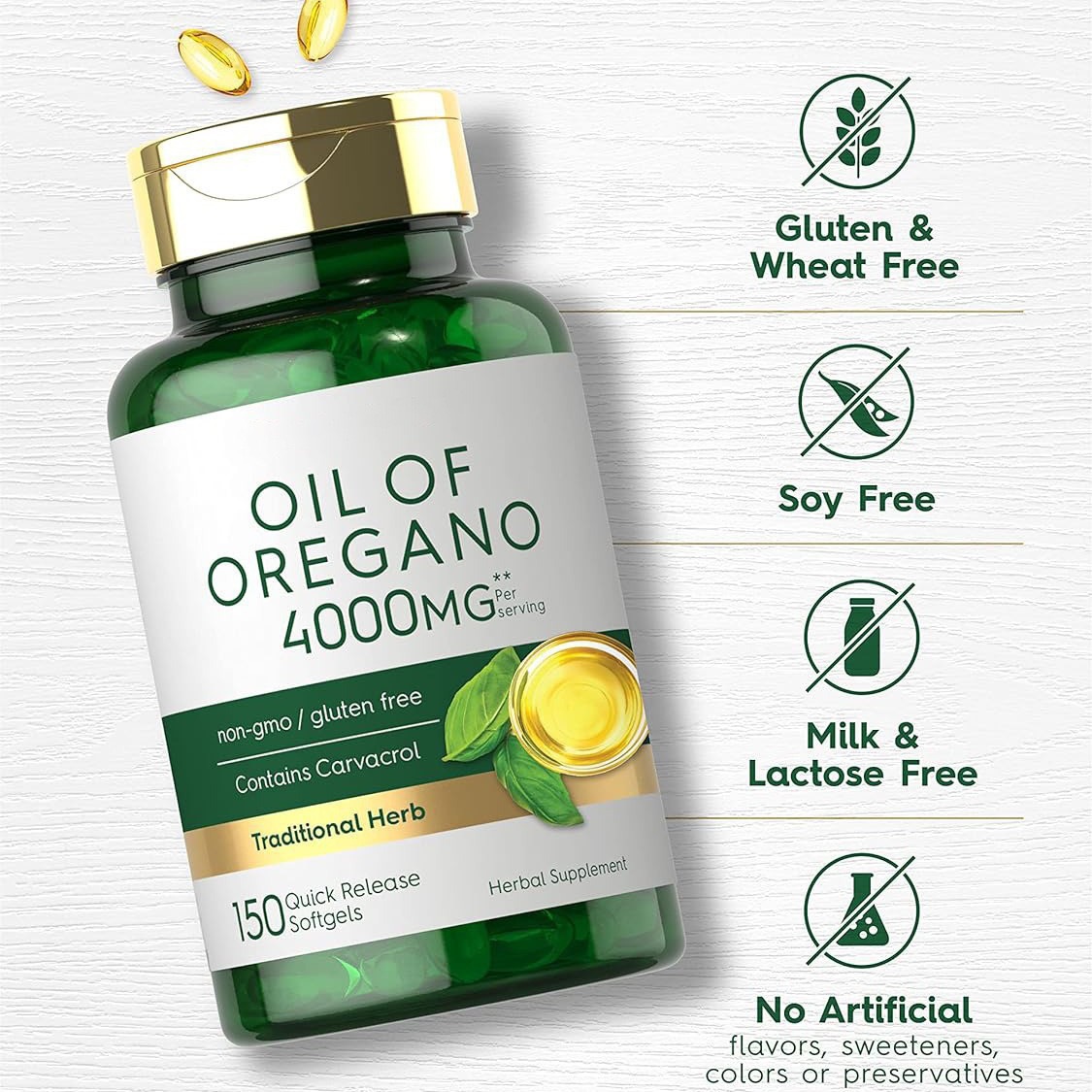 Oregano Oil Softgel Oregano Oil Softgel Herbal Supplement Amazon's Hottest Health Care